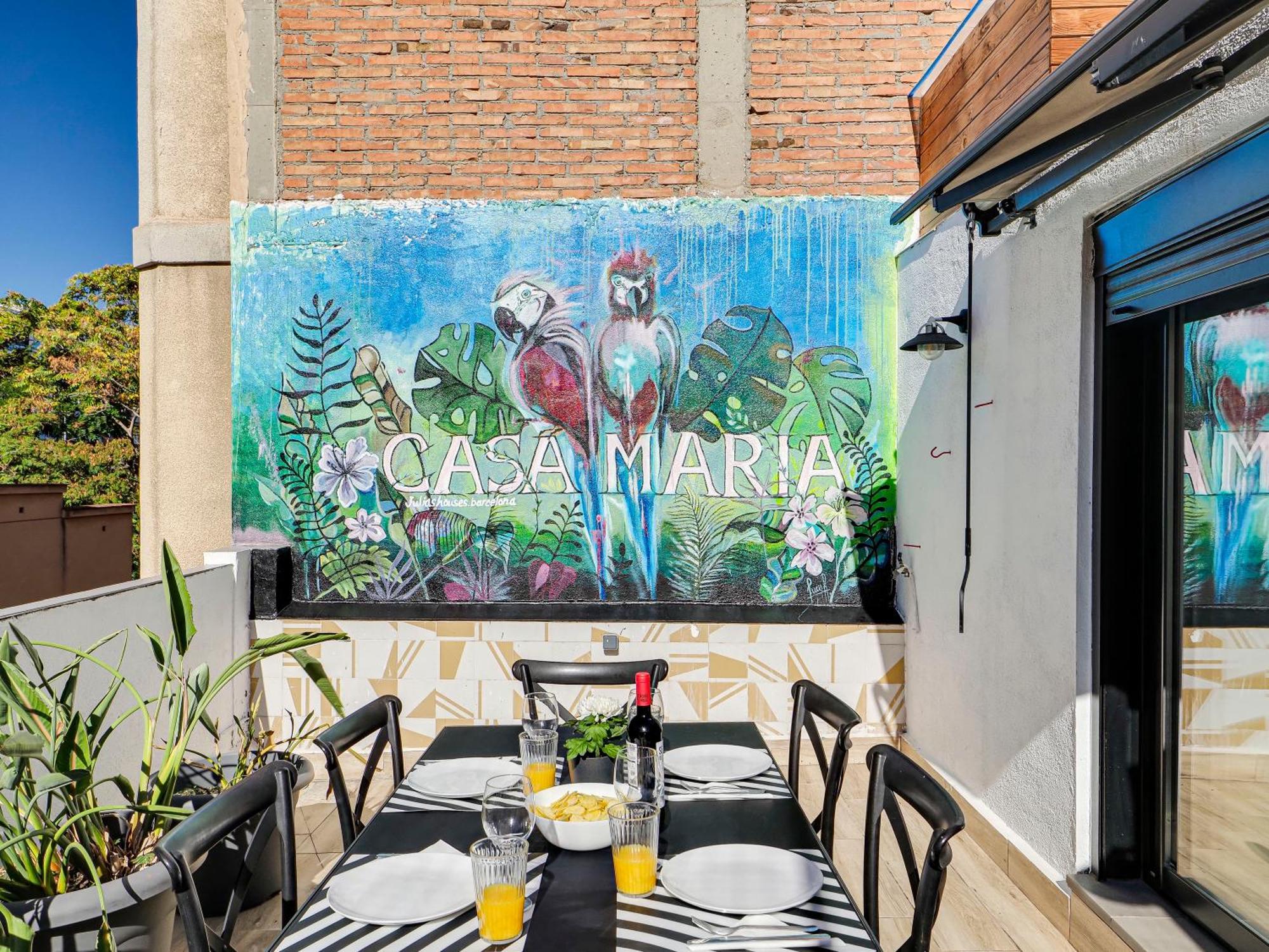 Casa Maria Townhouse- Terrace-4 Bedrooms Оспиталет де Лобрегат Екстериор снимка